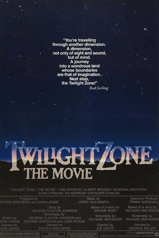 Twilight Zone The Movie - 1983 - Blu Ray