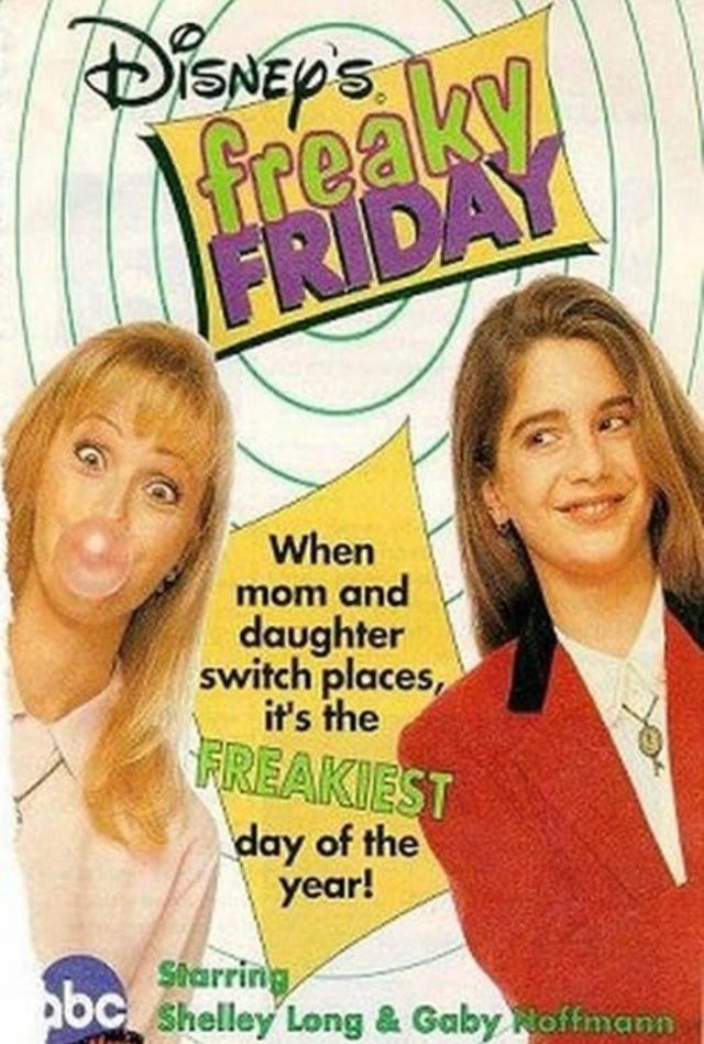 Freaky Friday - 1995 - Shelley Long - RARE - Disney