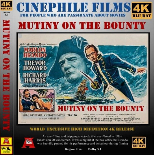 Mutiny On The Bounty - 1962 - 4K