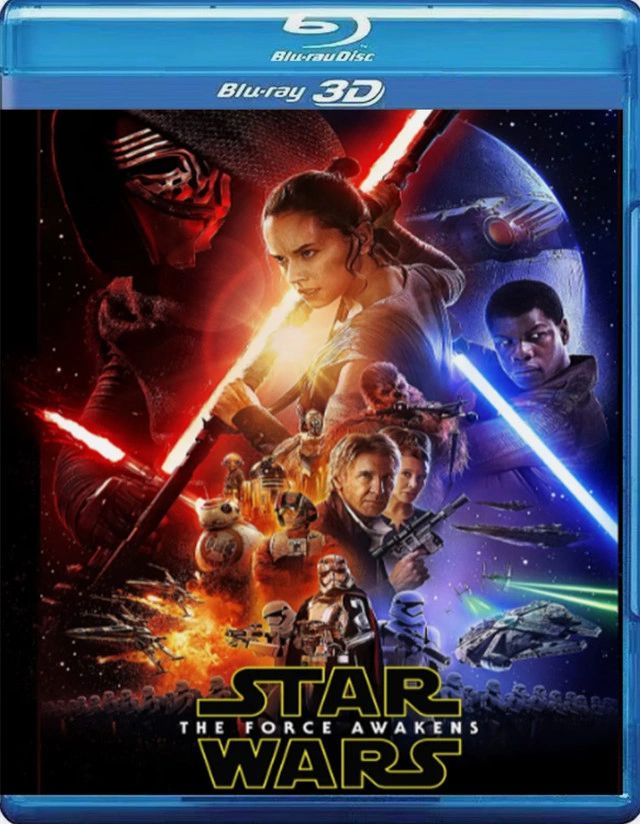 The Force Awakens - 2015 - 3D Blu Ray