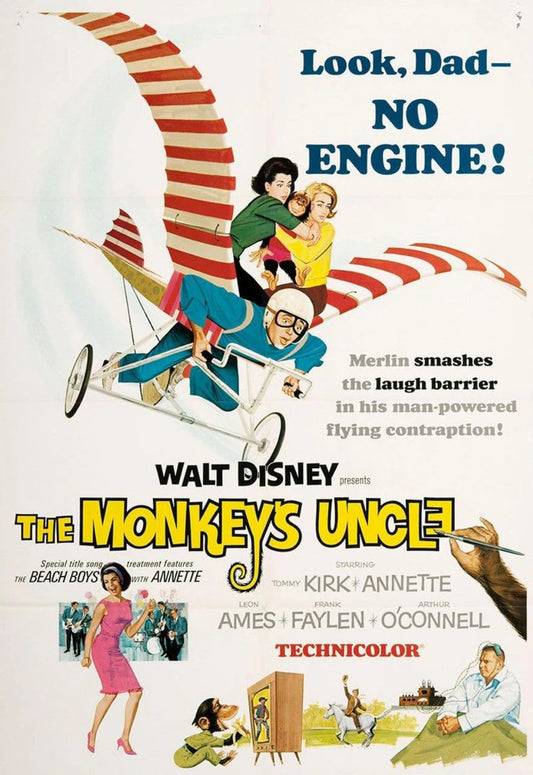 Monkey’s Uncle, The - Disney 1965 - Blu Ray