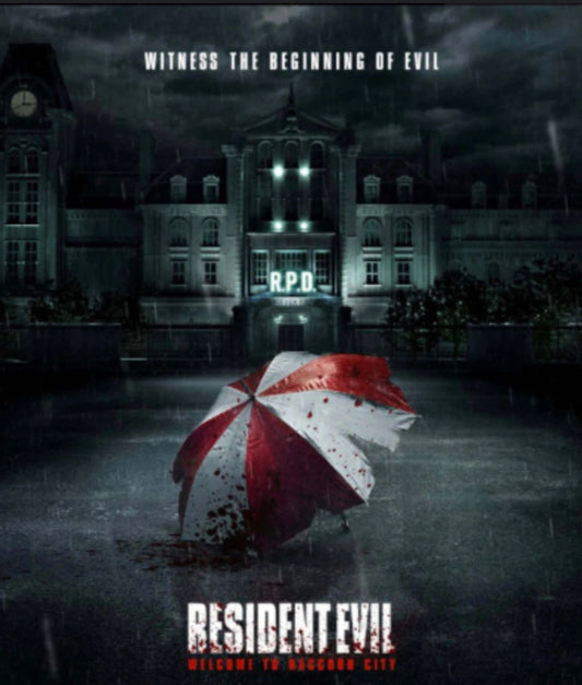 Resident Evil Welcome To Raccoon City - 2021 - Blu Ray