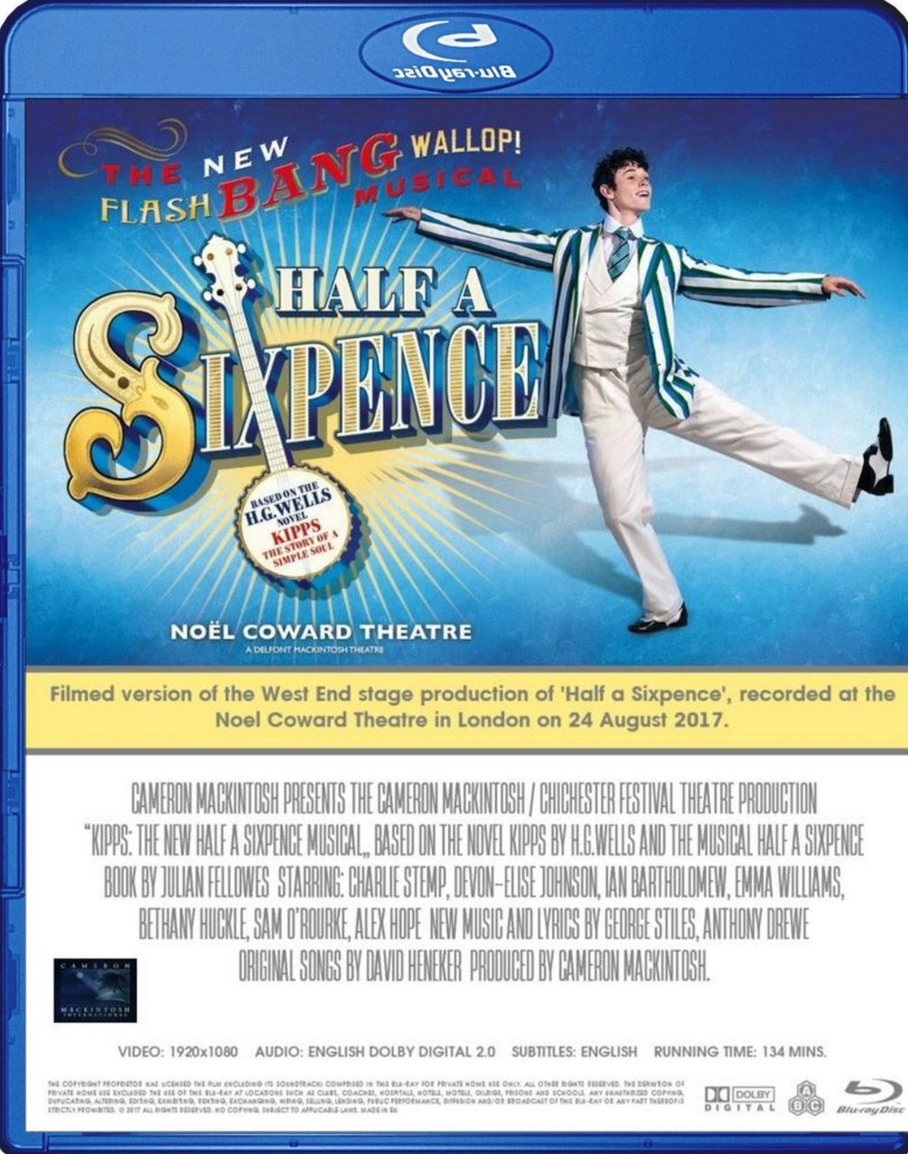 Half A Sixpence - 2017 Pro Shot - Blu Ray