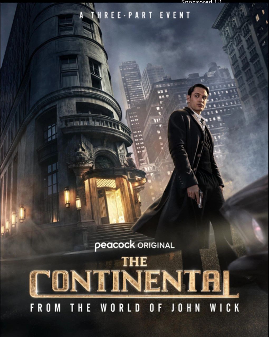 The Continental : From The World Of John Wick - Complete Mini Series - Blu Ray