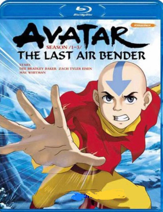 Avatar The Last Airbender - Seasons 1-3 - Blu Ray