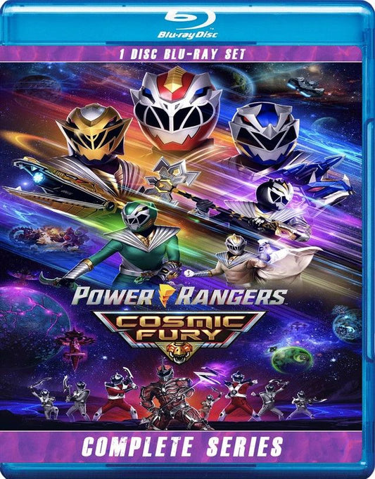 Power Rangers Cosmic Fury - Complete Series - Blu Ray