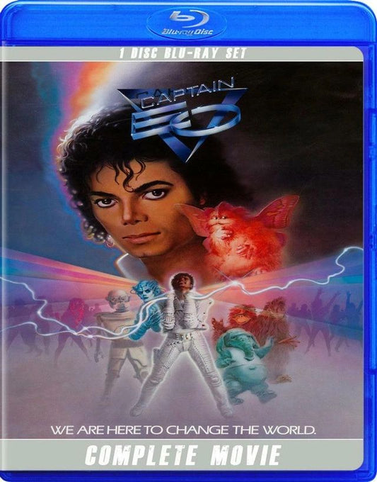 Captain EO - Complete Film Plus 3D Version! - BluRay