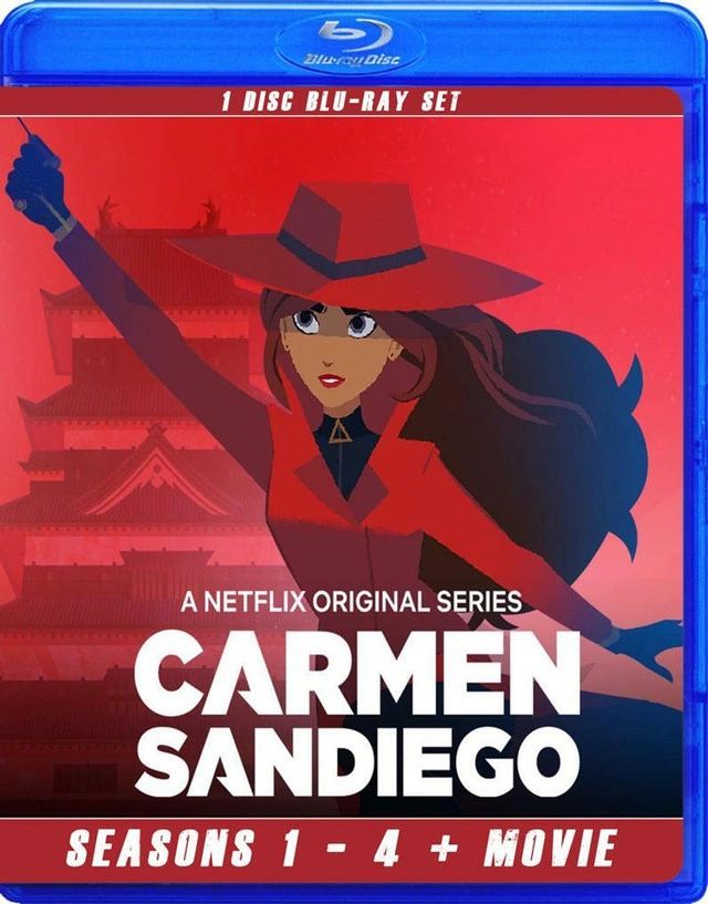 Carmen San Diego - Complete Series and Movies - Blu Ray