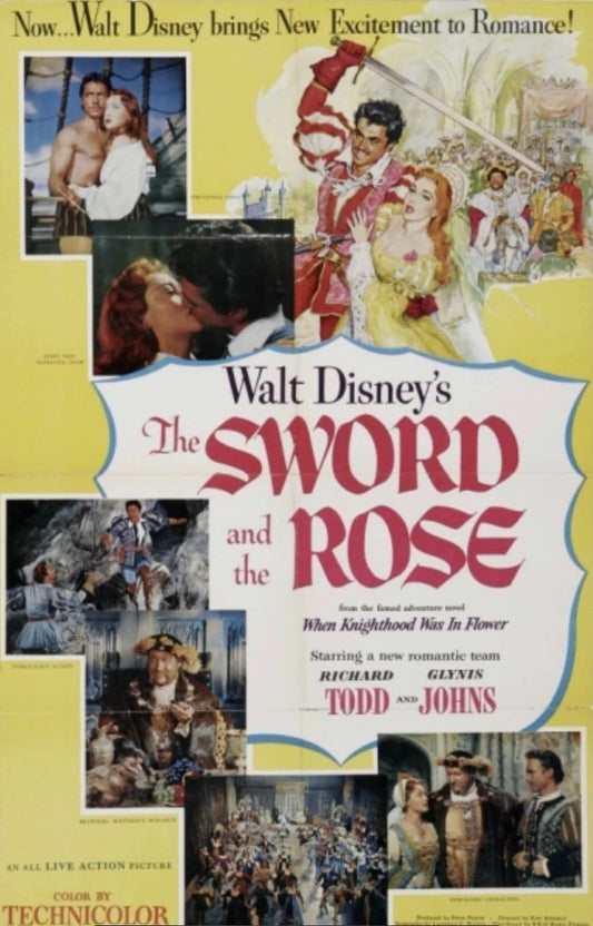 Sword And The Rose - 1953 - Disney - Rare