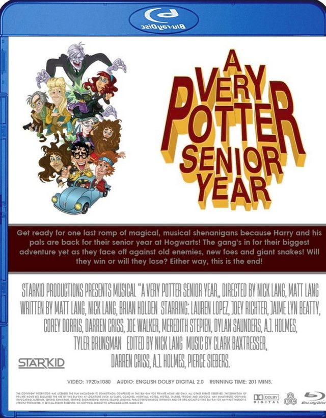 A Very Potter Senior Year - 2013 - Blu Ray