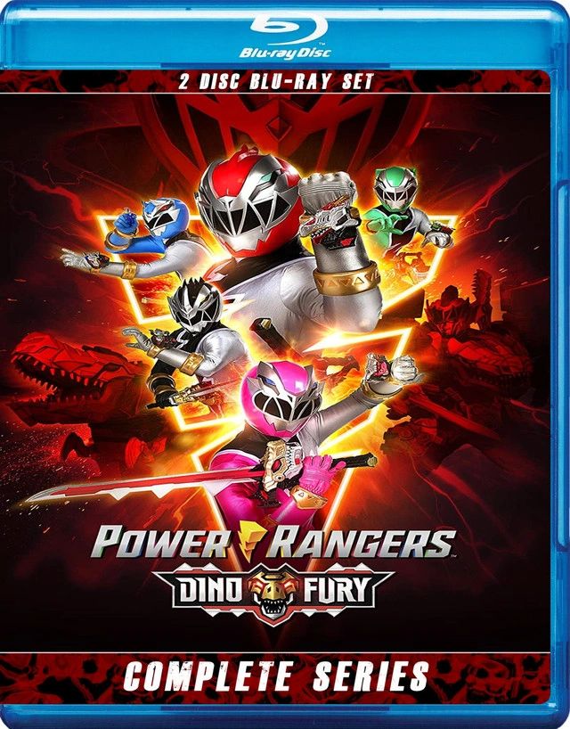 Power Rangers Dino Fury - Complete Series - Blu Ray