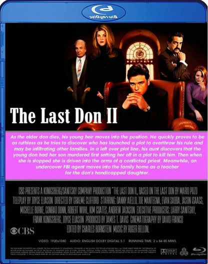 The Last Don II - 1998 - Blu Ray