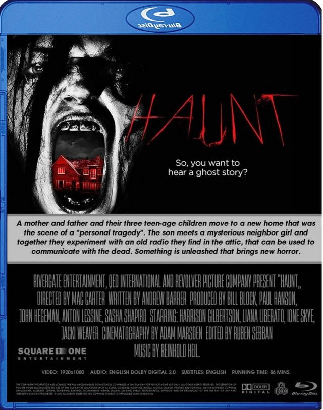 Haunt - 2013 - Blu Ray