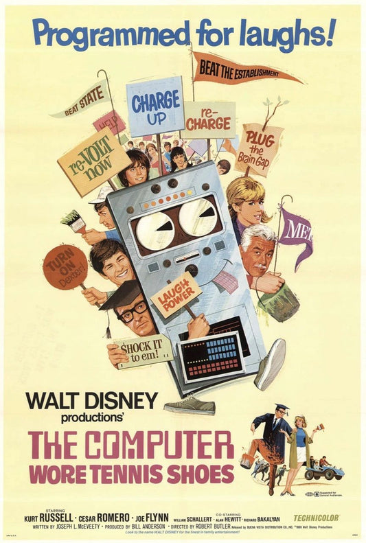 THE COMPUTER WORE TENNIS SHOES - TV MOVIE 1995 - KIRK CAMERON - Disney