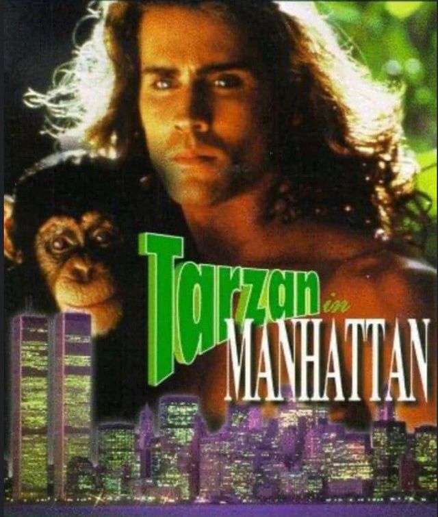 Tarzan In Manhattan - 1989 TV Movie - Blu Ray