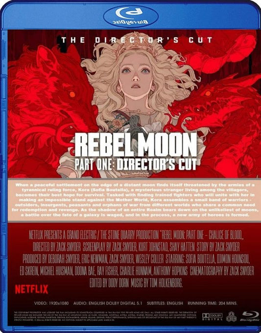 Rebel Moon : Chalice Of Blood - Directors Cut - Blu Ray