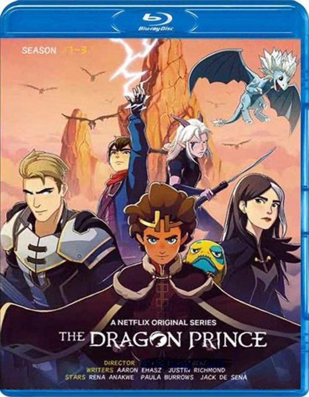 The Dragon Prince - Swasons 1-3 - Blu Ray