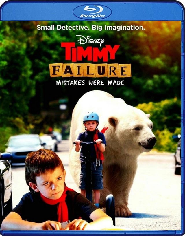 Timmy Failure : Mistakes Were Made - 2020 Disney - Blu Ray