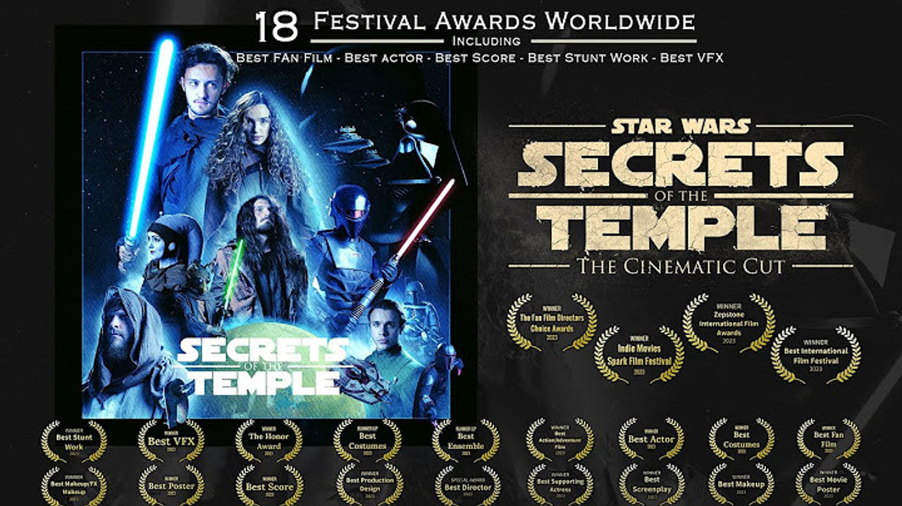 Star Wars Secrets Of The Temple - 2002 - Blu Ray