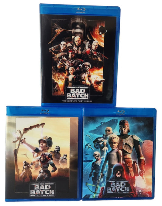 Star Wars The Bad Batch Seasons 1- 3 BUNDLE