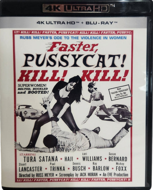 Faster Pussycat Kill Kill - 1965 - Blu Ray/4K Combo