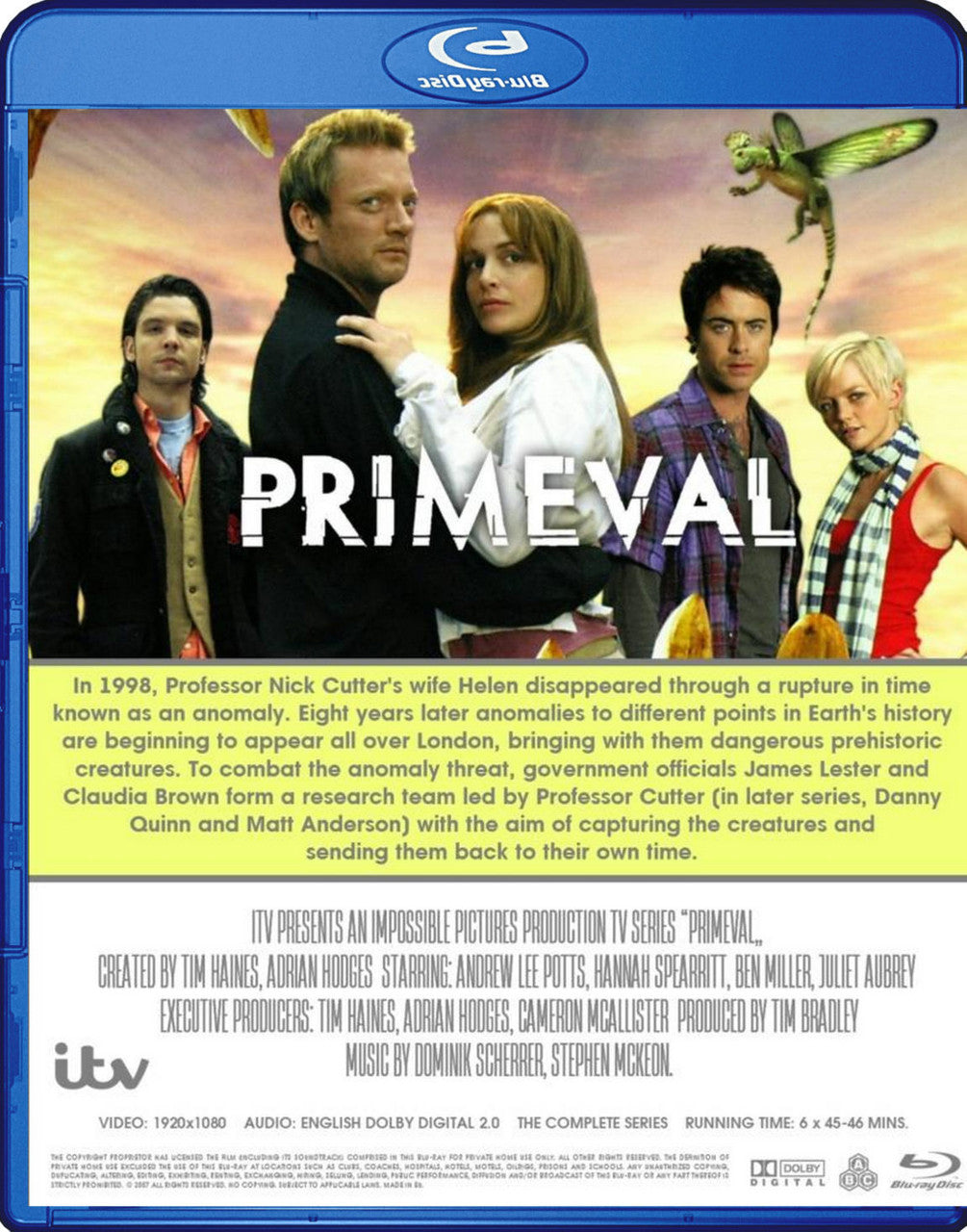 Primeval - Season 1 - Blu Ray