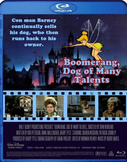 Boomerang, Dog Of Many Talents - 1968 - Blu Ray