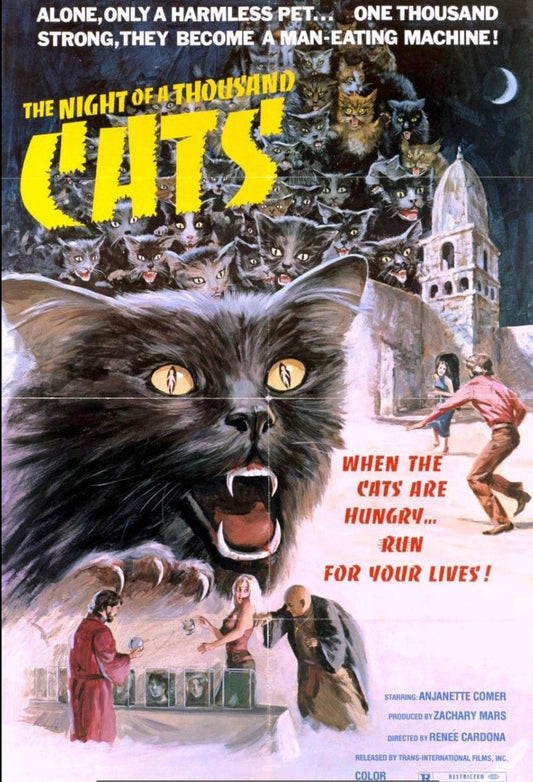 Night Of A 1000 Cats - 1972 - Blu Ray