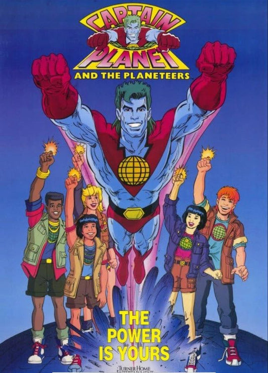 Captain Planet And The Planeteers - Complete Series - Blu Ray