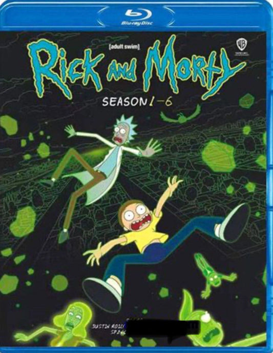 Rick And Morty - Seasons 1-6 - Blu Ray