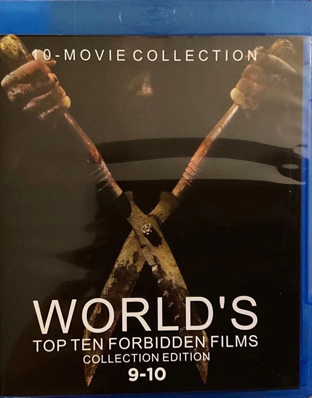 Worlds Top Ten Forbidden Films - Films 9-10 - Blu Ray