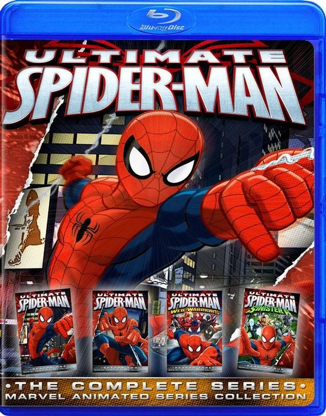 Ultimate Spider-Man - Complete Series - 4 Disc Blu Ray Set