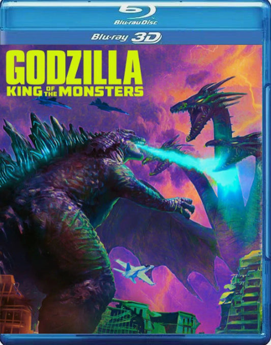 Godzilla King Of The Monsters - 2019 - 3D Blu Ray