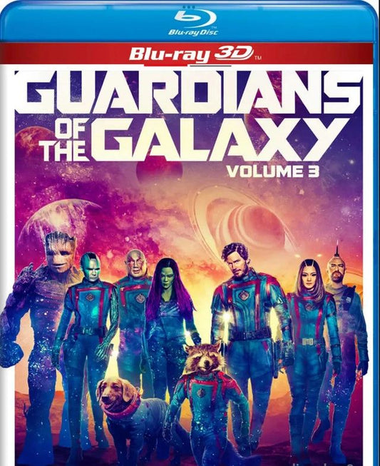 Guardians Of The Galaxy Vol 2 - 2017 - Blu Ray 3D