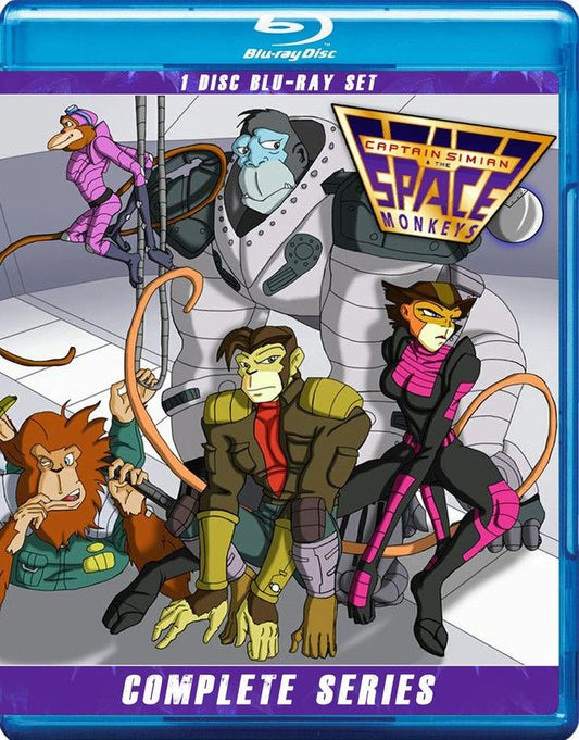 Captain Simian And The Space Monkeys - Complete Series - Blu Ray