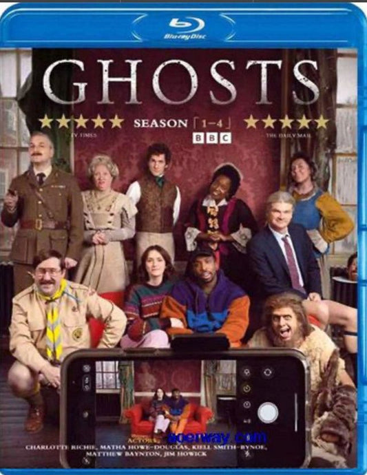 Ghosts - Seasons 1-4 - Blu Ray