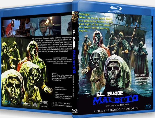 Ghost Ship Of The Blind Dead - 1974 - Blu Ray