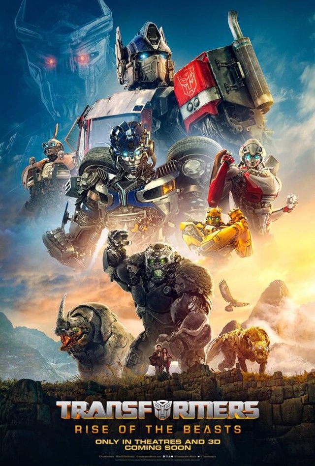 Transformers : Rise Of The Beasts - 2023 - Blu Ray