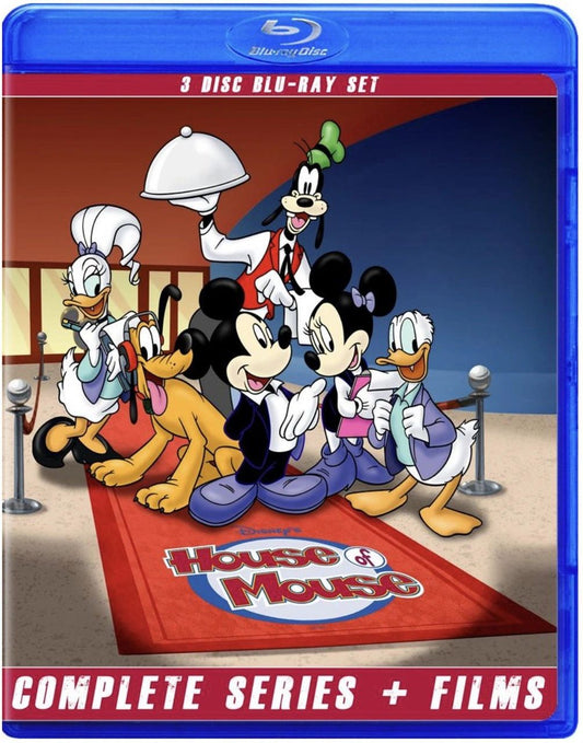 House of Mouse - Complete Series + Films - 3 Disc Blu Ray Set