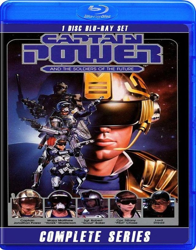 Captain Power And The Soldiers Of The Future - Complete Series - Blu Ray