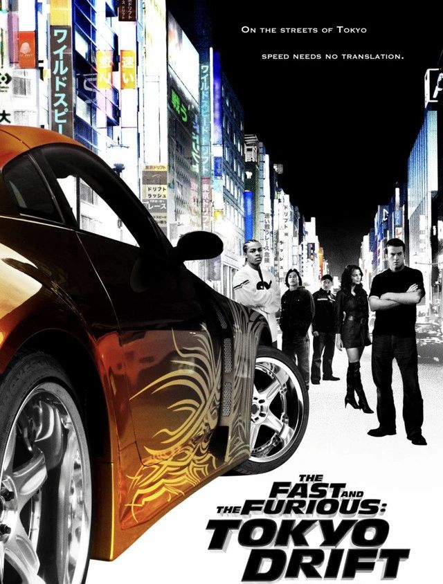 Fast And The Furious Tokyo Drift - 2006 - 3D Blu Ray