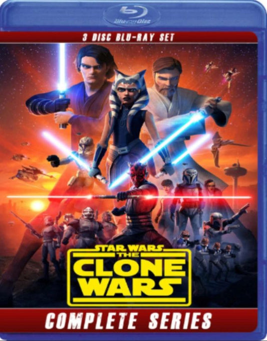 Star Wars : The Clone Wars - Complete series - Blu Ray