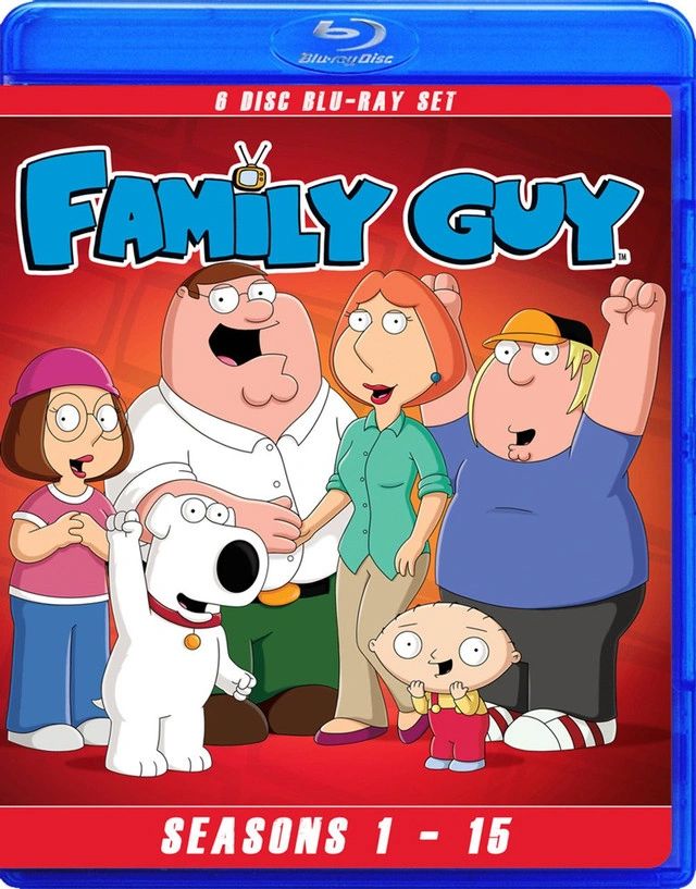 Family Guy - Seasons 1-15 - Blu Ray