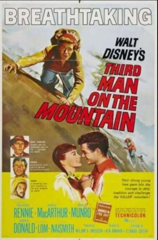 Third Man On The Mountain - 1959 - Blu Ray - Disney