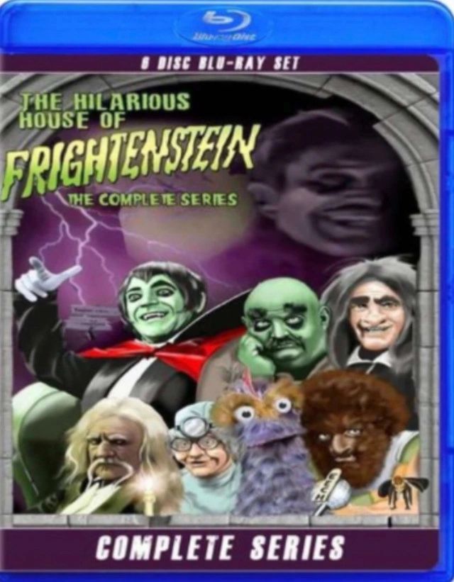 The Hilarious House of Frightenstein Extremely rare! Blu Ray!! 6 Disc Set