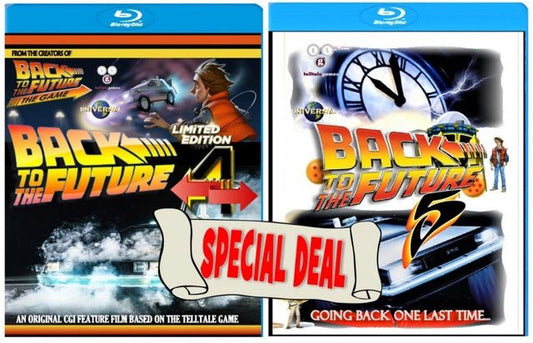 Back To The Future Part 4 & 5 - CGI Feature - Blu Ray